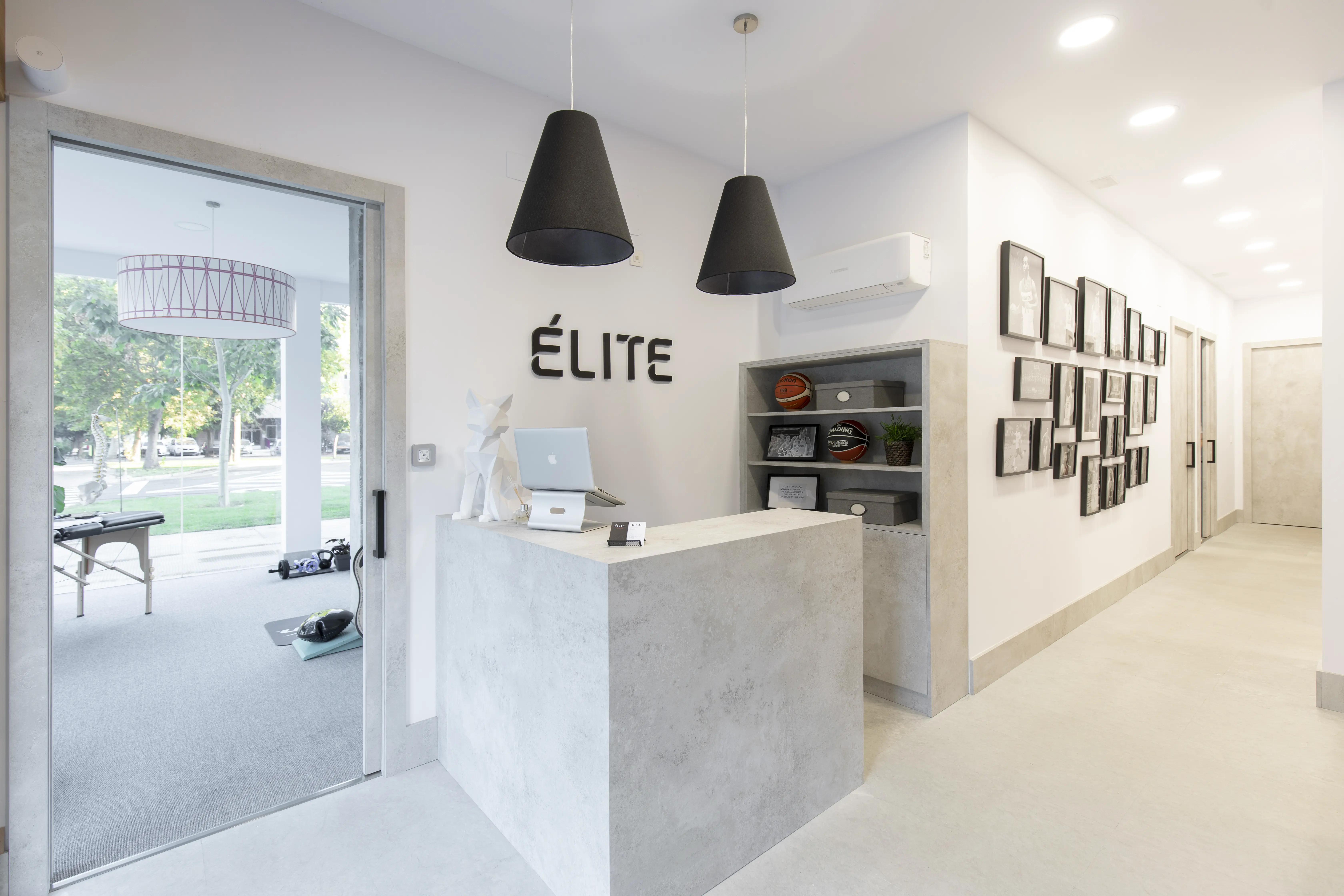 Recepción de Élite Fisioterapia